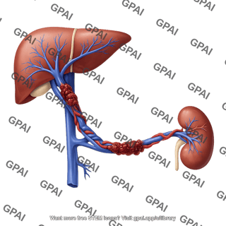 Portal vein human in situ with ehpvo