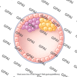 Zygote 6 blastocyst cell types