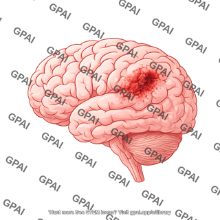 Brain lateral damaged