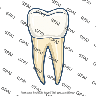 Permanent tooth