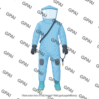 Positive pressure suit anatomical position