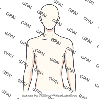 Gender neutral upper body anterior