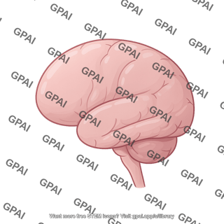 Brain lateral view developing