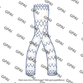 Bifurcated endovascular stent graft