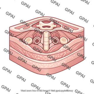 Deep structure of neck