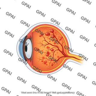 Eye retinopathy normal