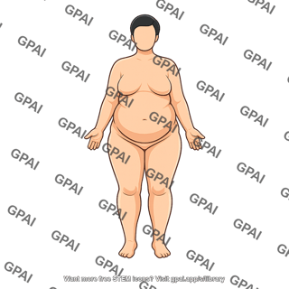 Adult female stage iii abdominal obesity
