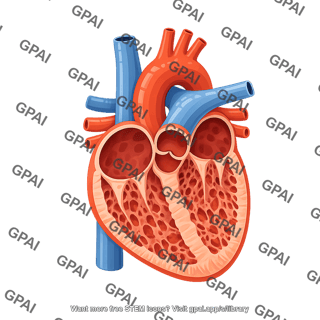 Heart left ventricular noncompaction cardiomyopathy