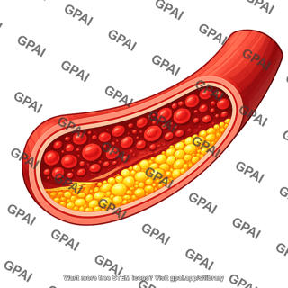 Atherosclerosis cross section 1b intermediate lesion