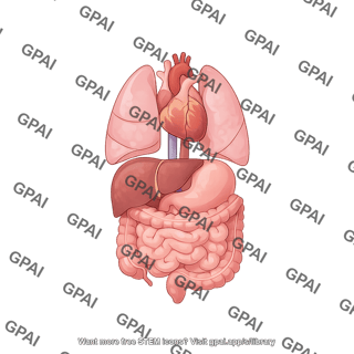 Newborn organs anterior