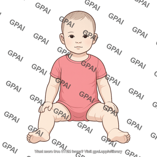 Baby female anterior