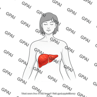 Liver placement human adult female
