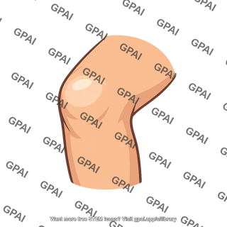 Knee skin