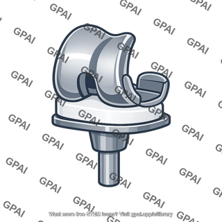 Knee replacement prosthesis