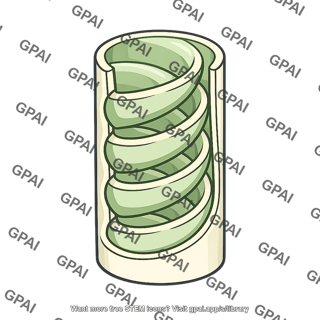 Spiral fold