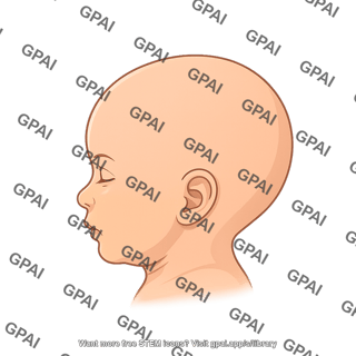 Baby head lateral hairless
