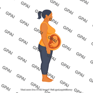 Pregnant mother obese trimester 3
