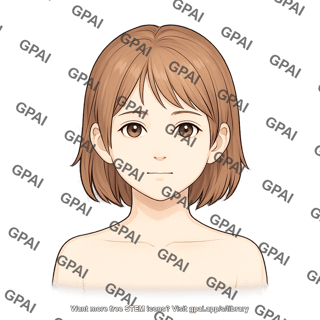 Child 4 head female anterior 249