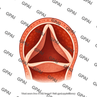 Aortic valve open 2