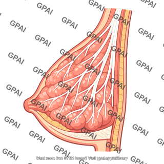 Suspensory ligament of breast