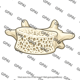 Vertebra osteoporotic