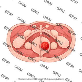 Prostate tumor pelvic floor transverse t2 mri 353