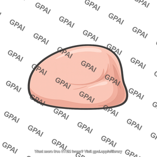 Raw chicken breast