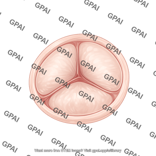 Tricuspid valve closed