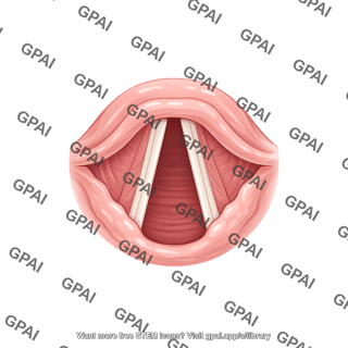Vocal cords open