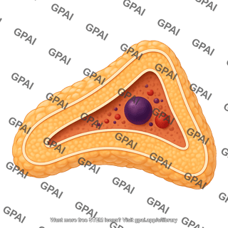 Adrenal gland right cut 01