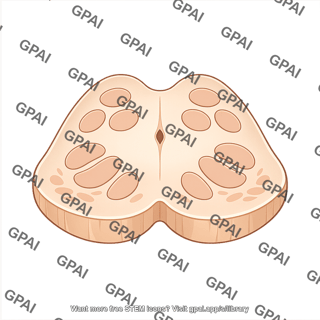 Brainstem rostral pons