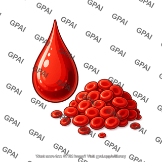 Blood droplet symbol 160