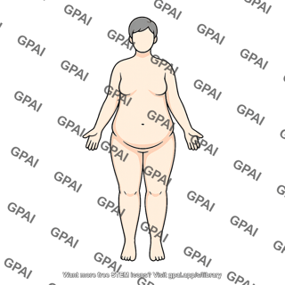 Adult 1 gender neutral stage i obesity anterior