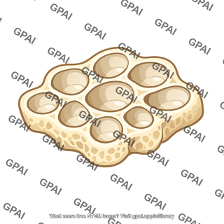 Mastoid air cell cluster