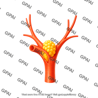 Carotid body with plaque