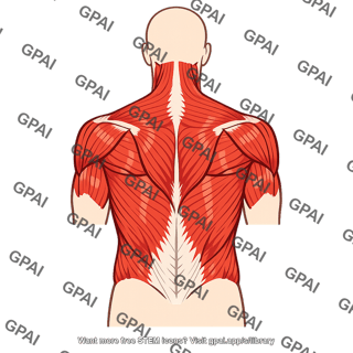 Back muscle group superficial