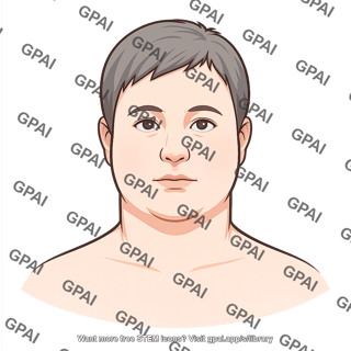 Adult 1 male stage i obesity head 803