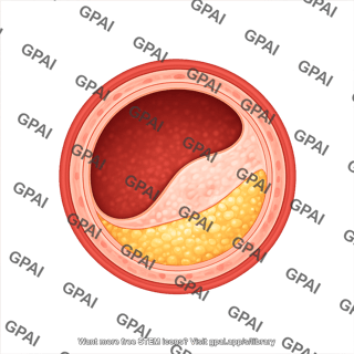 Atherosclerosis cross section 2. fibrous plaque