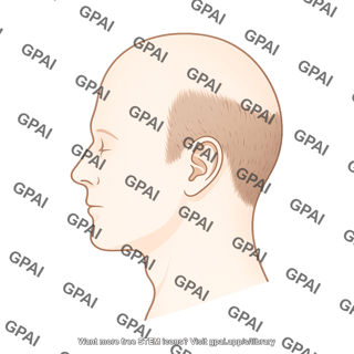 Male balding bald lateral 799