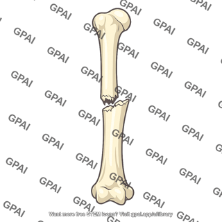 Humerus fractured midshaft