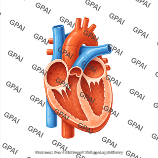 Heart echocardiogram plax