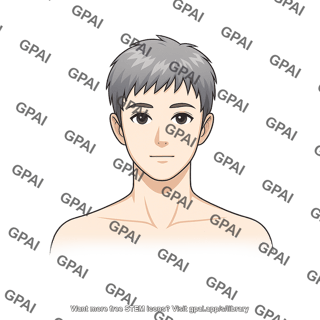 Adult 2 head male anterior