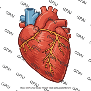 Sternocostal surface of heart
