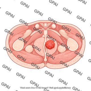Prostate tumor pelvic floor transverse ct 566