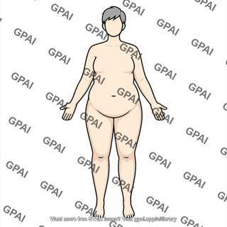 Adult 1 gender neutral stage 1 obesity anterior 174