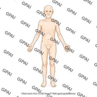 Elderly adult 5 male anterior
