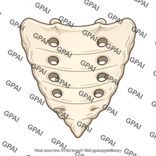 Sacrum anterior surface