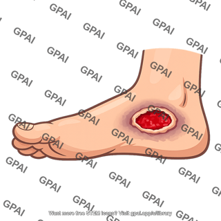 Ulcer foot