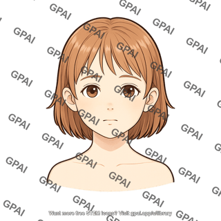Child 6 head female anterior 971