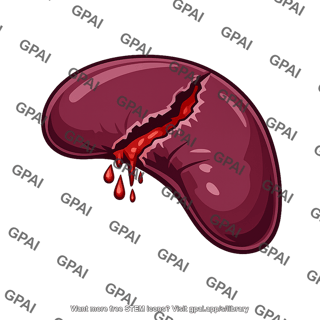 Spleen ruptured